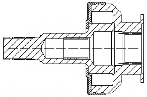 Привод стартера (бендикс) для автомобилей Mitsubishi Pajero III (00-)/L200 (06-) 2.5D/3.2D