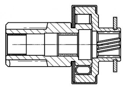 Привод стартера (бендикс) для автомобилей Mercedes-Benz M W166 (11-) 3.0D/E W212 (09-) 3.5i