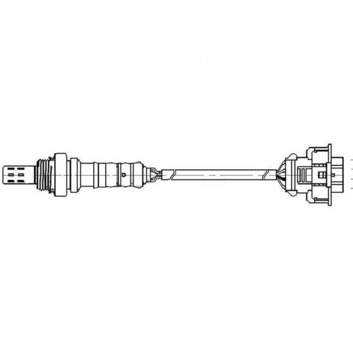 Датчик кислорода для автомобилей Opel Astra H (04-)/Vectra B (95-)/Zafira A (99-) 1.8i после катализатора