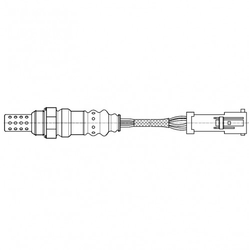 Датчик кислорода для автомобилей Ford Fusion (02-)/Fiesta (02-) 1.6i после катализатора