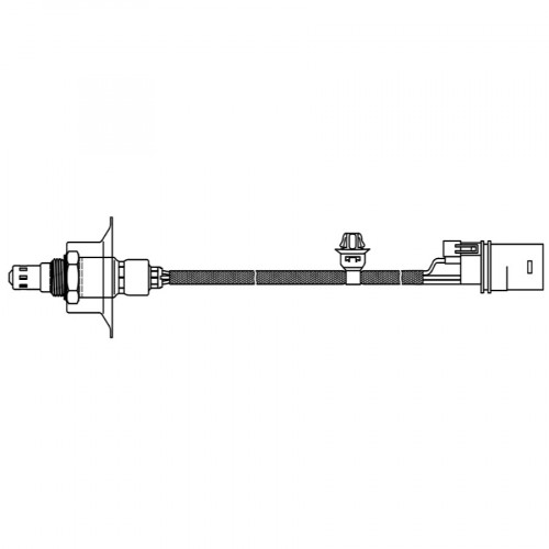 Датчик кислорода для автомобилей Hyundai Santa Fe (06-)/KIA Sorento (09-) 2.4i до катализатора ЕВРО-5