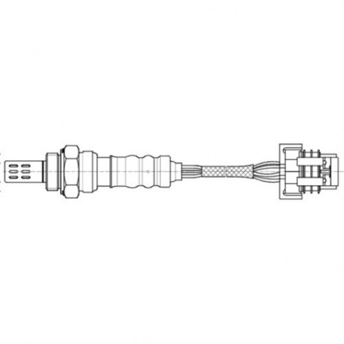 Датчик кислорода для автомобилей Chevrolet Captiva (06-)/Opel Antara (06-) 2.4i после катализатора