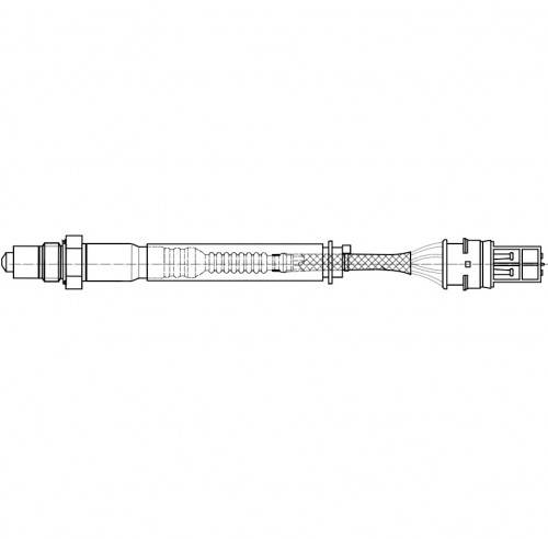 Датчик кислорода для автомобилей BMW 5 E60 (03-) 2.5i/3.0i/3 E90 (05-) 2.0i 470 мм после катализатора