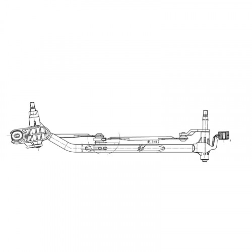 Трапеция стеклоочистителя для автомобилей Renault Megane III (08-)