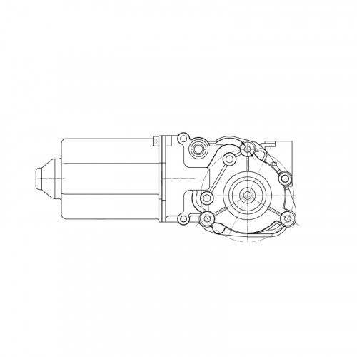Моторедуктор стеклоочистителя для автомобилей Renault Scenic II (03-)/Grand Scenic II (04-)