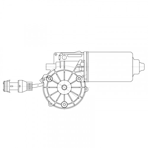 Моторедуктор стеклоочистителя для автомобилей Shacman X3000 (19-)