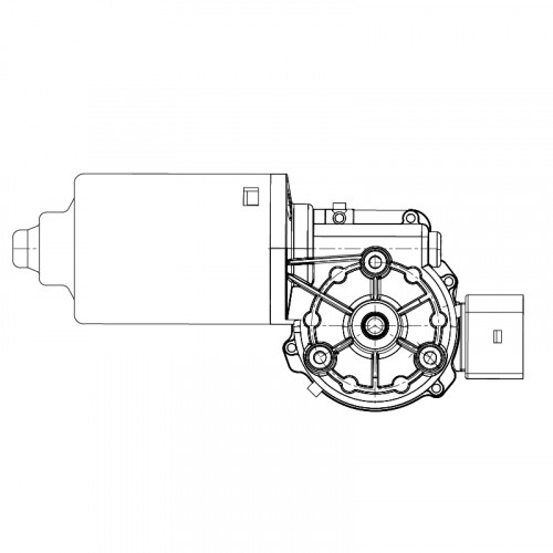 Моторедуктор стеклоочистителя для автомобилей VAG A6 (97-)/A4 (94-) (передний)
