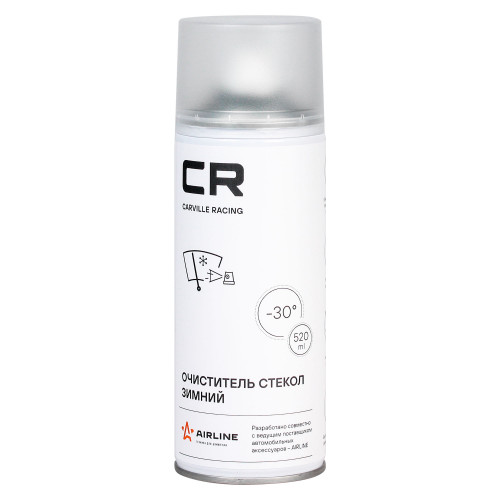 Очиститель стекол зимний, аэрозоль, 520 ml